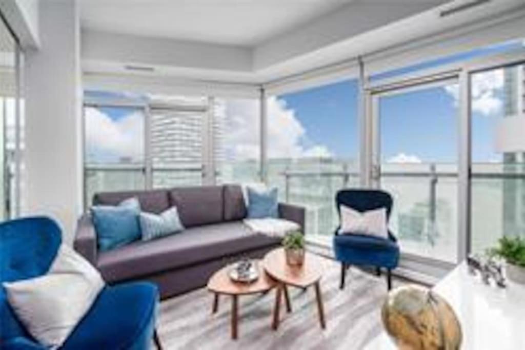 New Superior Lakeview Luxury 3-Bedroom Suite On 48 Floor Toronto Dış mekan fotoğraf